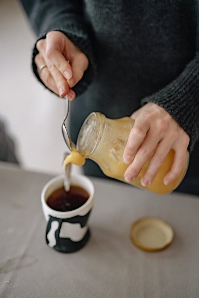 pouring honey 1